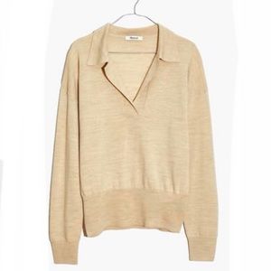 LAST CHANCE! Closet clean out bundle to save! madewell mike polo henley sweater